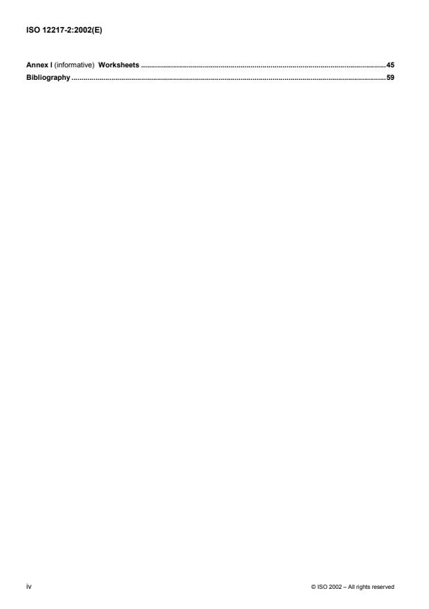 ISO 12217-2:2002 ISO 12217-2:2002 - Small craft -- Stability and buoyancy assessment and categorization - Page 4 preview