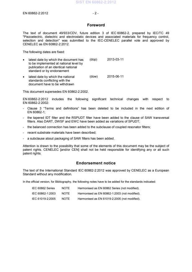 EN 60862-2:2012 EN 60862-2:2012 - Page 4 preview