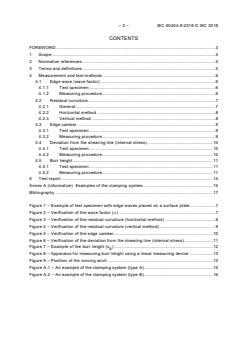 IEC 60404-9:2018 - Magnetic materials - Part 9: Methods of determination of the geometrical characteristics of electrical steel strip and sheet - Page 4 preview