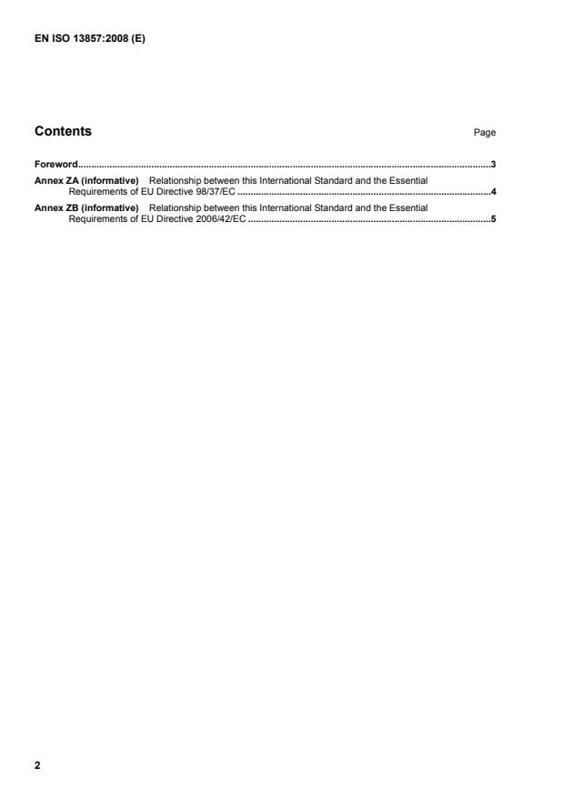 EN ISO 13857:2008 EN ISO 13857:2008 - Page 4 preview