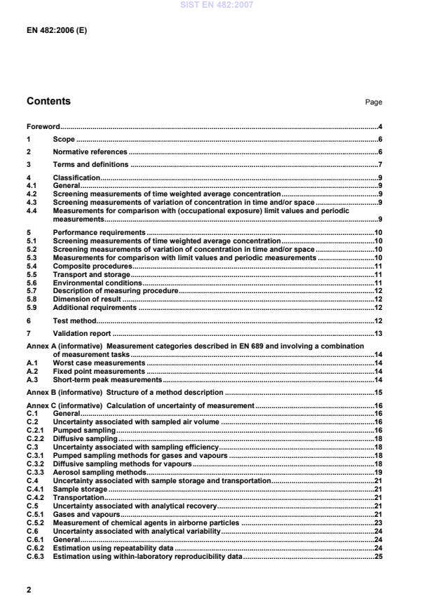 EN 482:2006 EN 482:2007 - Page 4 preview