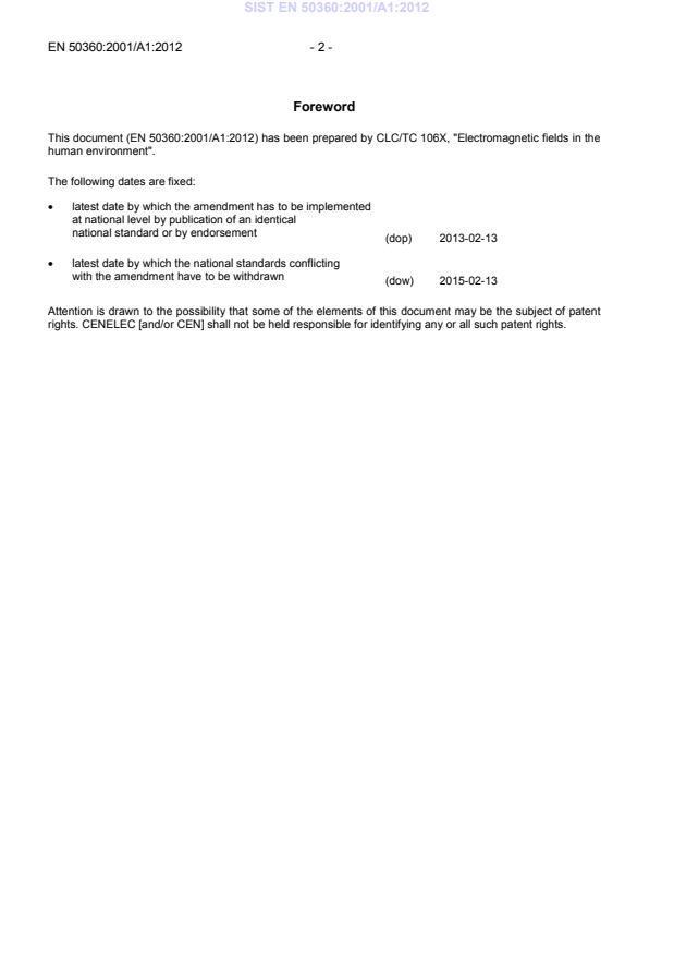 EN 50360:2001/A1:2012 EN 50360:2001/A1:2012 - Page 4 preview