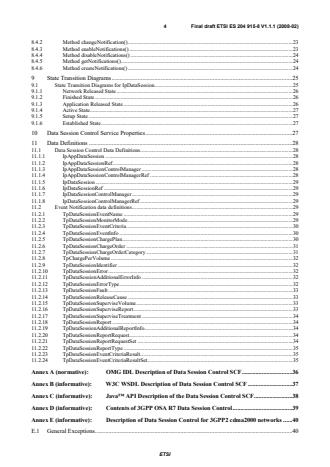 SIST ES 204 915-8 V1.1.1:2008 ETSI ES 204 915-8 V1.1.1 (2008-02) - Open Service Access (OSA); Application Programming Interface (API); Part 8: Data Session Control SCF (Parlay 6) - Page 4 preview