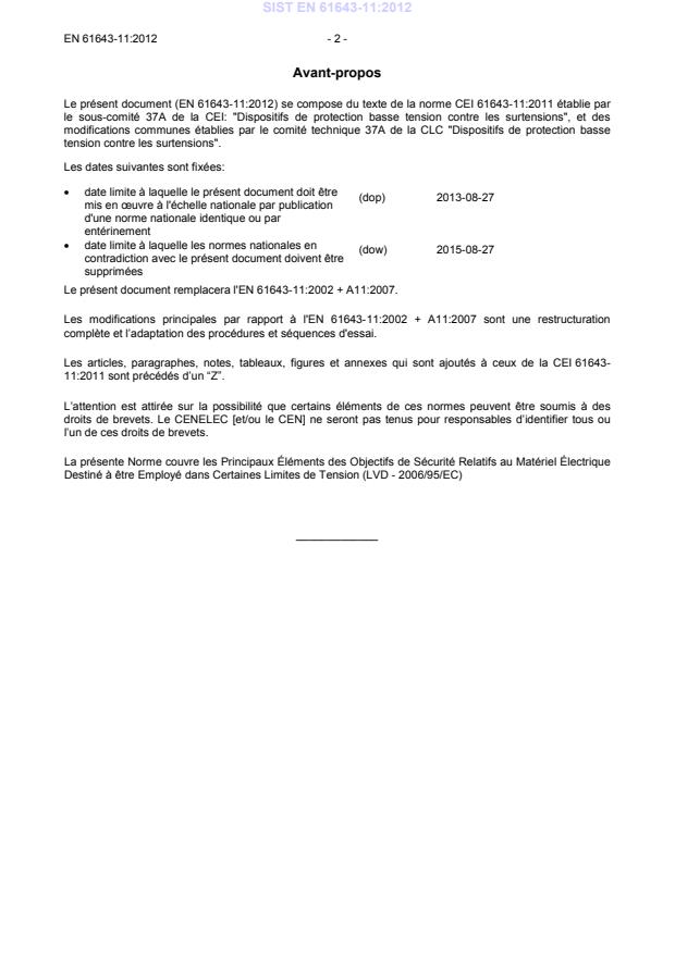 EN 61643-11:2012 EN 61643-11:2012 (FR) - BARVE - Page 4 preview