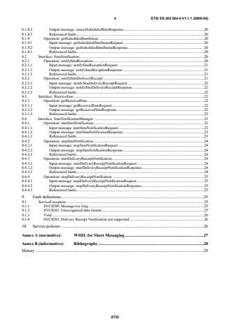 SIST ES 202 504-4 V1.1.1:2008 ETSI ES 202 504-4 V1.1.1 (2008-05) - Open Service Access (OSA); Parlay X Web Services; Part 4: Short Messaging (Parlay X 3) - Page 4 preview
