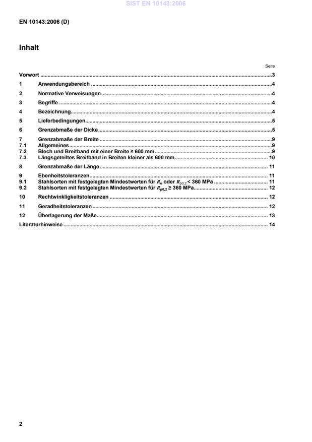 EN 10143:2006 EN 10143:2006 (de) - Page 4 preview