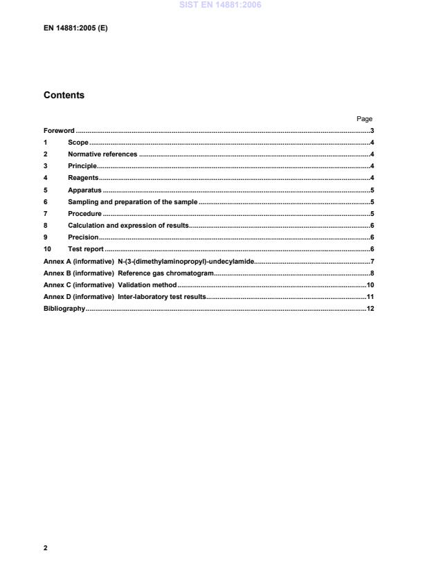 EN 14881:2005 EN 14881:2006 - Page 4 preview