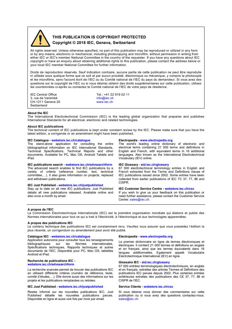 IEC 60601-2-54:2009/AMD2:2018 IEC 60601-2-54:2009/AMD2:2018 - Amendment 2 - Medical electrical equipment - Part 2-54: Particular requirements for the basic safety and essential performance of X-ray equipment for radiography and radioscopy - Page 2 preview