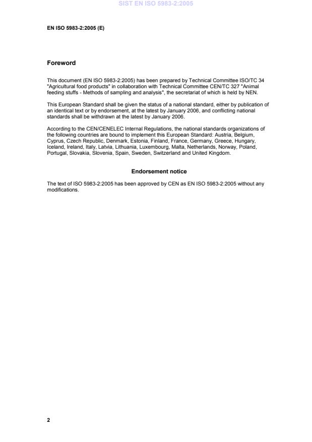 EN ISO 5983-2:2005 EN ISO 5983-2:2005 - Page 4 preview