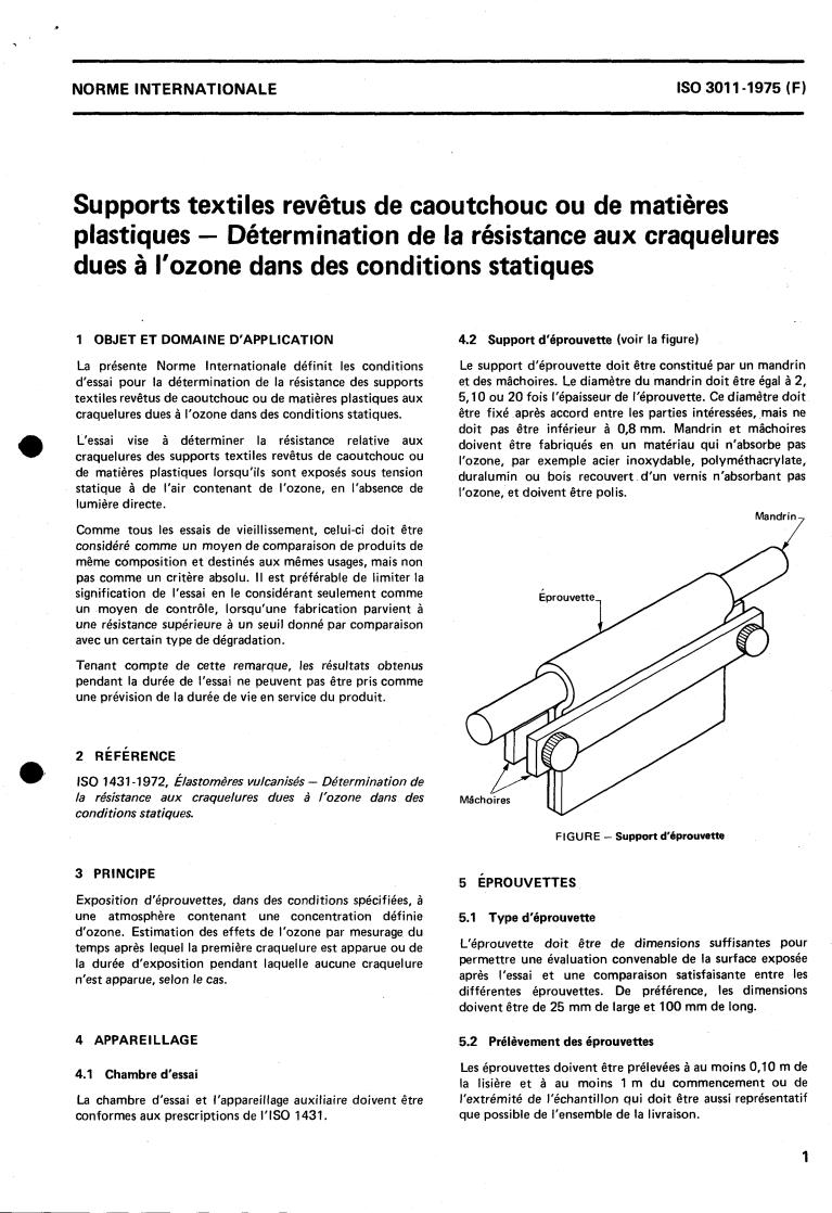 ISO 3011:1975 - Title missing - Legacy paper document
Released:1/1/1975