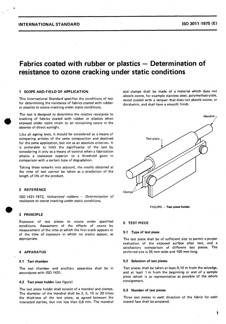 ISO 3011:1975 - Title missing - Legacy paper document
Released:1/1/1975