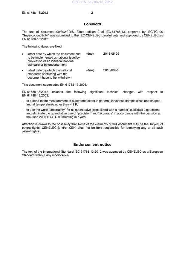SIST EN 61788-13:2012 SIST EN 61788-13:2012 - Page 4 preview