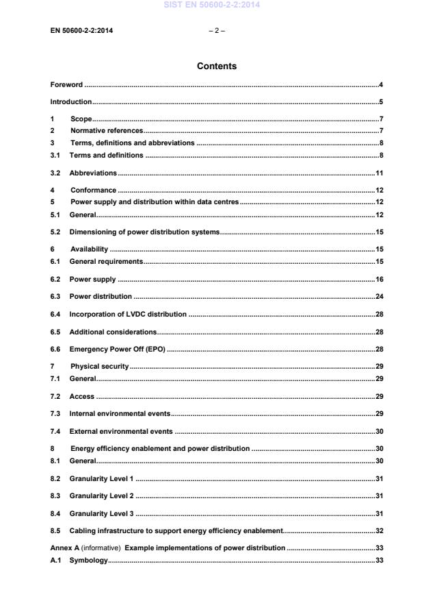EN 50600-2-2:2014 EN 50600-2-2:2014 - Page 4 preview