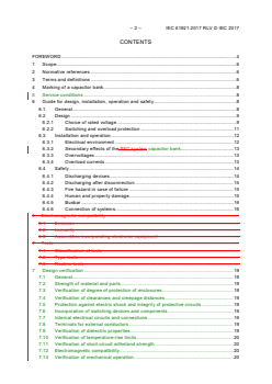 IEC 61921:2017 RLV - Power capacitors - Low-voltage power factor correction banks
Released:6/20/2017
Isbn:9782832245057 - Page 4 preview