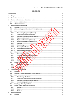 IEC TS 61970-600-2:2017 - Energy management system application program interface (EMS-API) - Part 600-2: Common Grid Model Exchange Specification (CGMES) - Exchange profiles specification
Released:7/26/2017
Isbn:9782832245743 - Page 4 preview