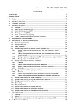 IEC 61800-5-3:2021 - Adjustable speed electrical power drive systems - Part 5-3: Safety requirements - Functional, electrical and environmental requirements for encoders - Page 4 preview