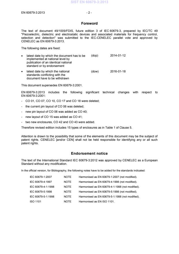 EN 60679-3:2013 EN 60679-3:2013 - Page 4 preview