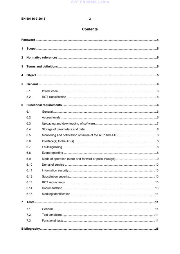 SIST EN 50136-3:2014 SIST EN 50136-3:2014 - Page 4 preview