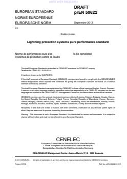 oSIST prEN 50622:2013 - Page 3 preview