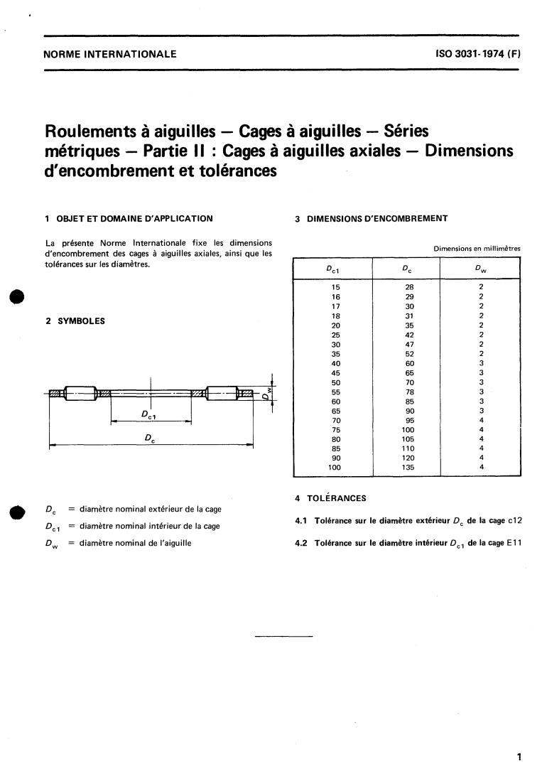 ISO 3031:1974 - Title missing - Legacy paper document