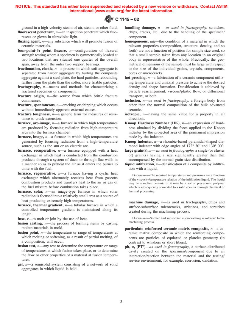 ASTM C1145-02 - Standard Terminology of Advanced Ceramics