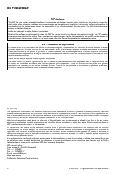 ISO 11224:2003 - Textiles — Web formation and bonding in nonwovens — Vocabulary
Released:3/17/2003 - Page 2 preview