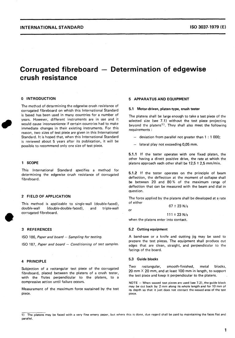 ISO 3037:1979 - Title missing - Legacy paper document
Released:1/1/1979