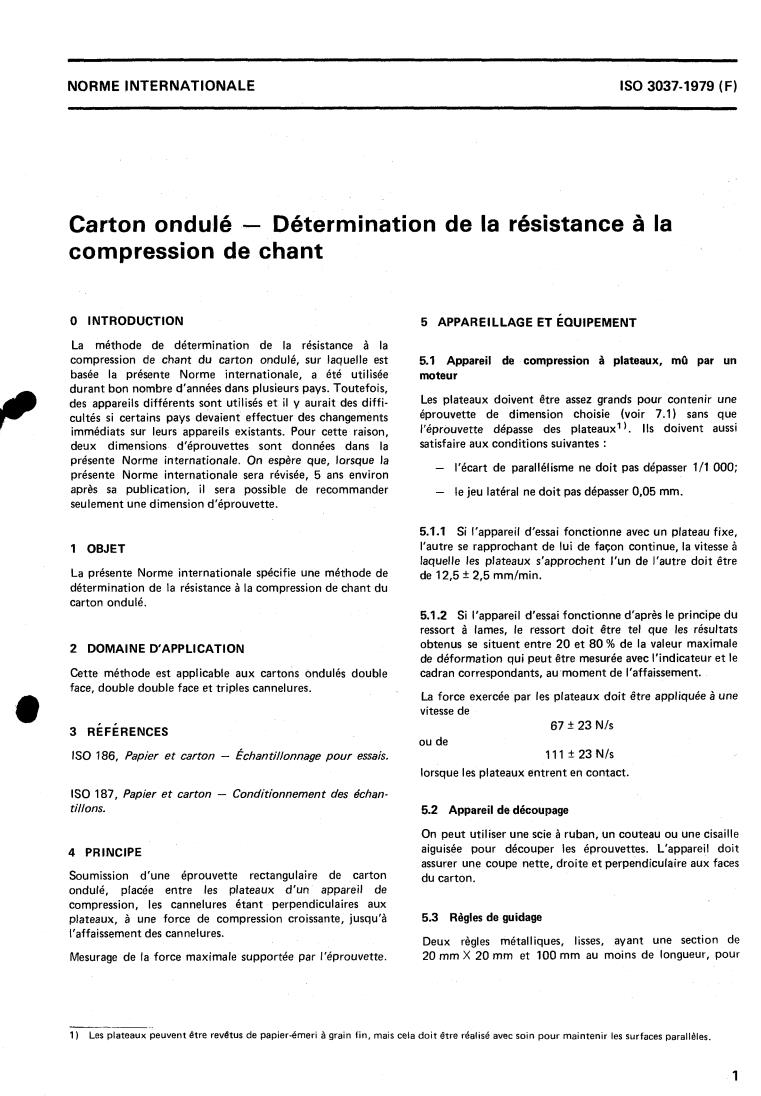 ISO 3037:1979 - Title missing - Legacy paper document
Released:1/1/1979