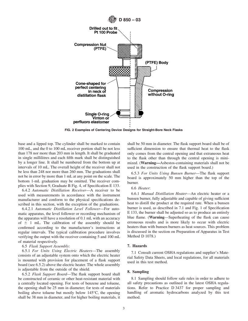 ASTM D850-03 - Standard Test Method for Distillation of Industrial Aromatic Hydrocarbons and Related Materials