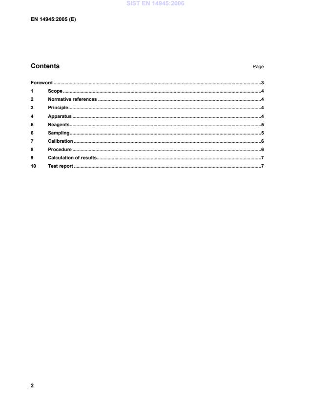 EN 14945:2005 EN 14945:2006 - Page 4 preview