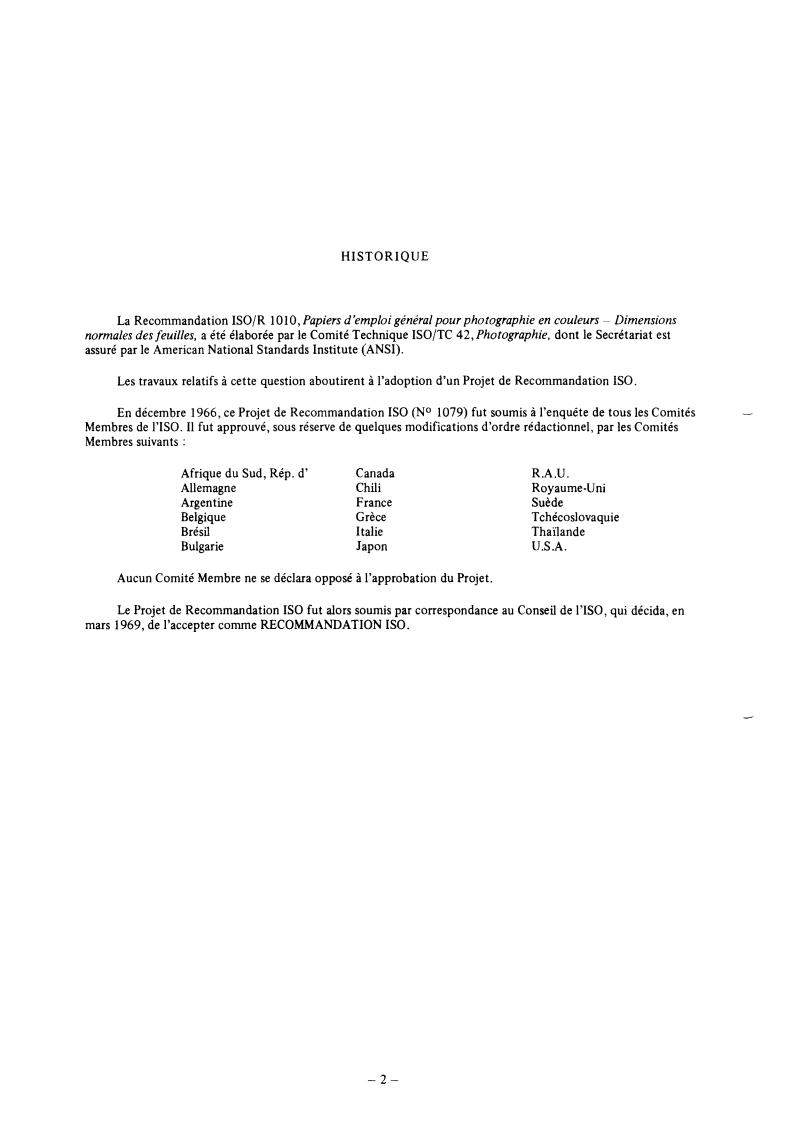 Iso R 1010 P30 ISO/R 1010:1969 - Title missing - Legacy paper document