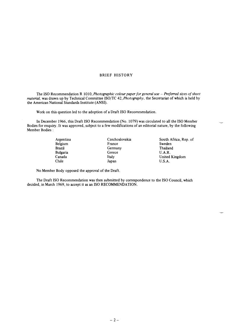 Iso R 1010 P30 ISO/R 1010:1969 - Title missing - Legacy paper document