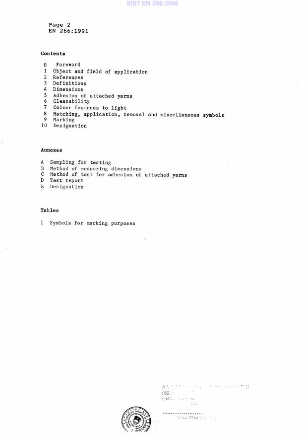 EN 266:1991 EN 266:2000 - Page 4 preview