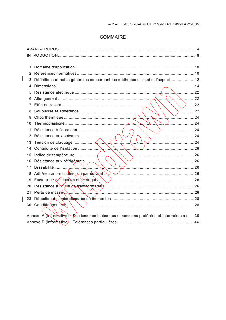 IEC 60317-0-4:1997 IEC 60317-0-4:1997+AMD1:1999+AMD2:2005 CSV - Specifications for particular types of winding wires - Part 0-4: General requirements - Glass-fibre wound resin or varnish impregnated, bare or enamelled rectangular copper wire
Released:1/25/2006
Isbn:2831884764 - Page 4 preview