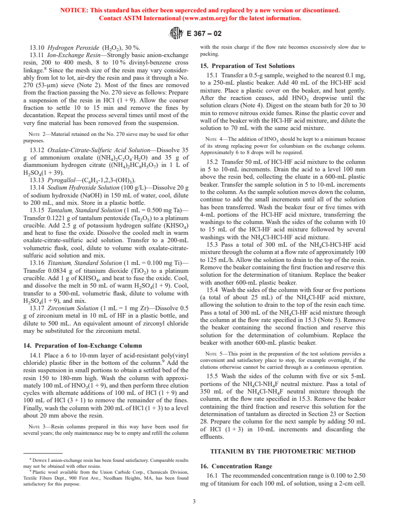 ASTM E367-02 - Standard Methods for Chemical Analysis of Ferrocolumbium