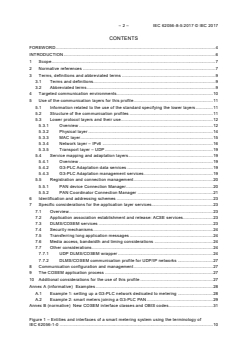 IEC 62056-8-5:2017 - Electricity metering data exchange - The DLMS/COSEM suite - Part 8-5: Narrow-band OFDM G3-PLC communication profile for neighbourhood networks
Released:8/10/2017
Isbn:9782832246122 - Page 4 preview