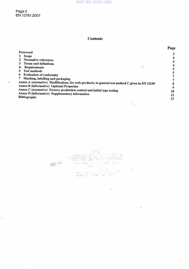 EN 12781:2001 EN 12781:2001 - Page 4 preview