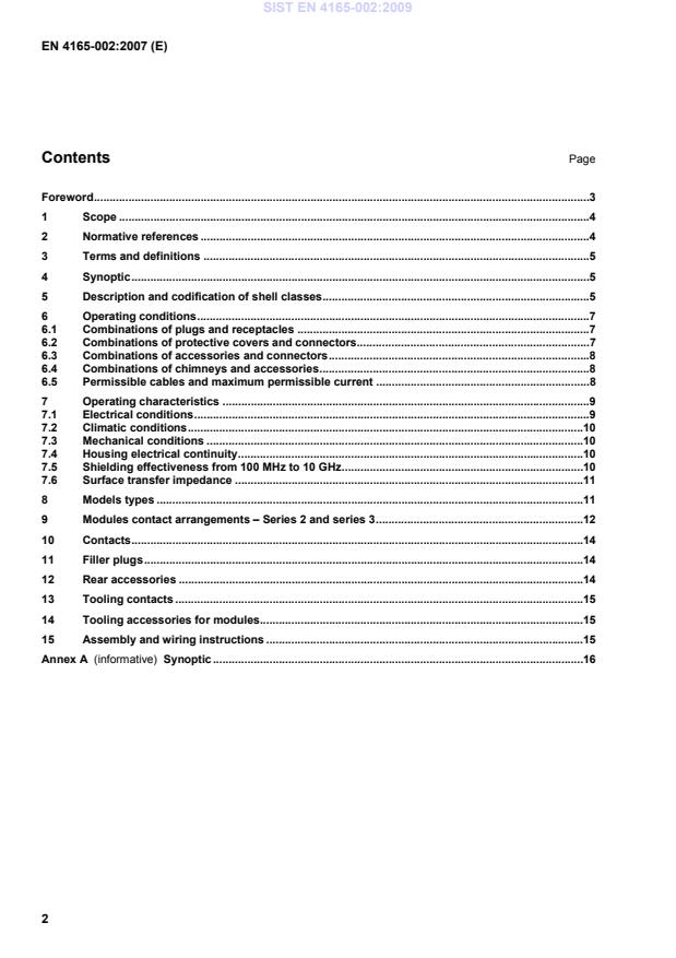 EN 4165-002:2007 EN 4165-002:2009 - Page 4 preview