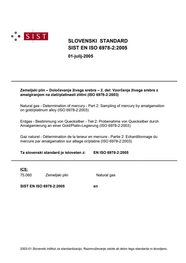 EN ISO 6978-2:2005