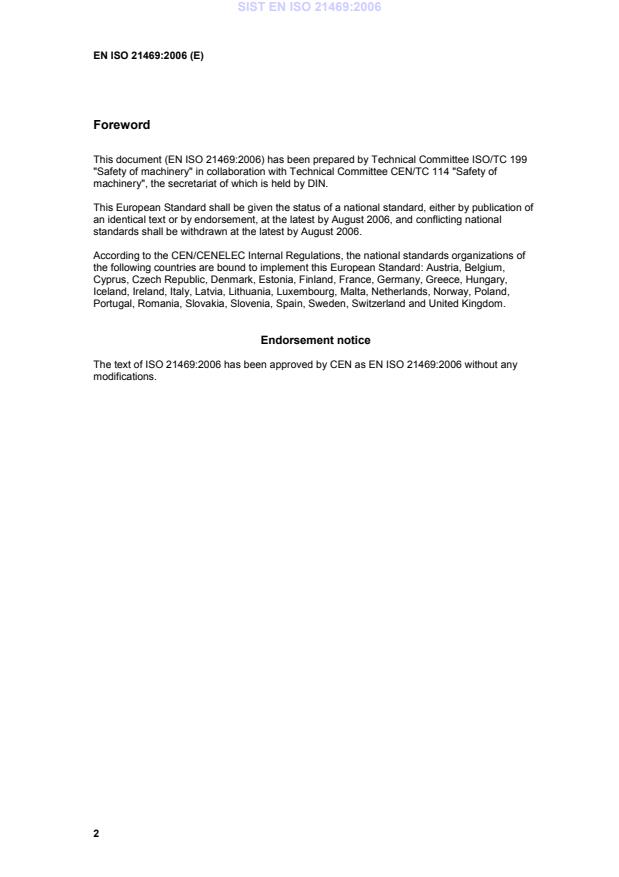 EN ISO 21469:2006 EN ISO 21469:2006 - Page 4 preview