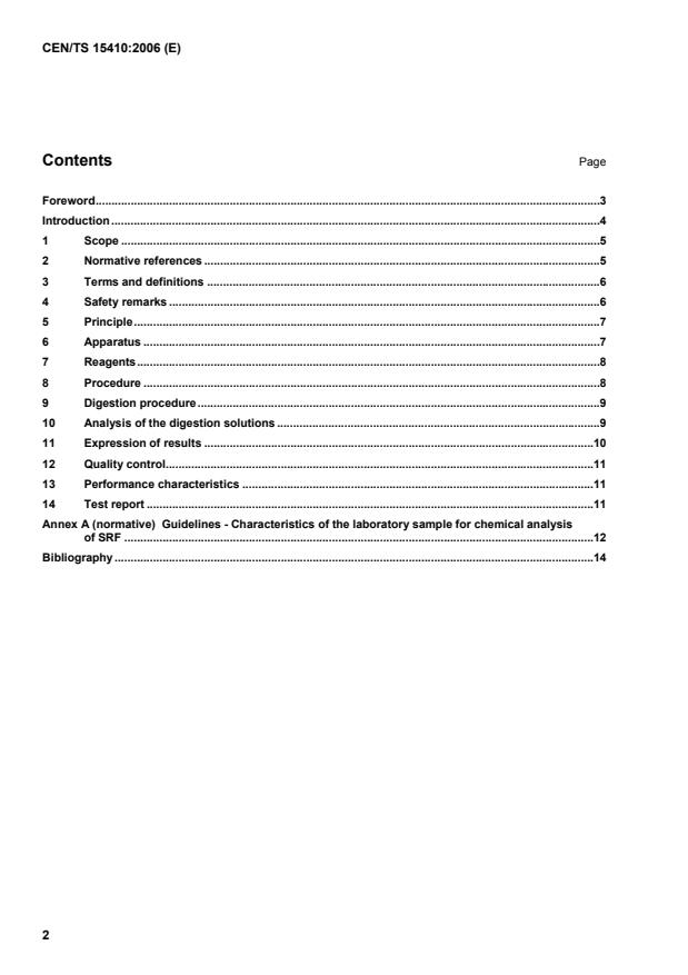 CEN/TS 15410:2006 TS CEN/TS 15410:2007 - Page 4 preview