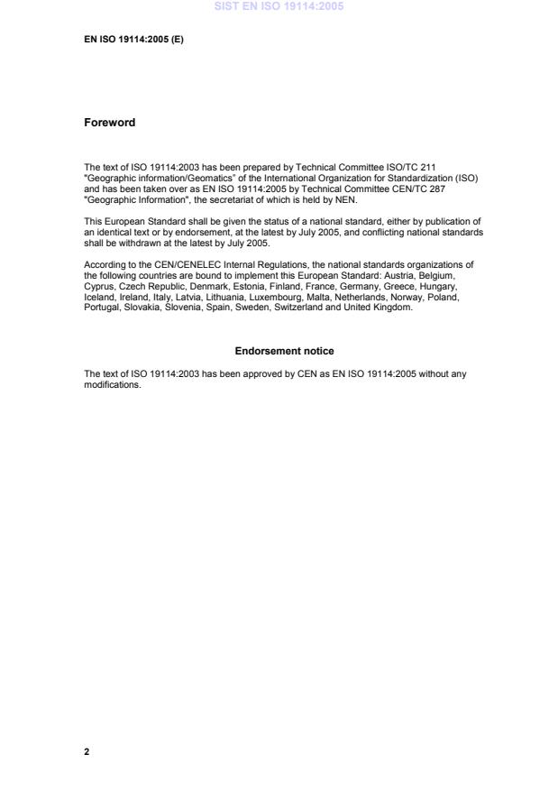 EN ISO 19114:2005 EN ISO 19114:2005 - Page 4 preview