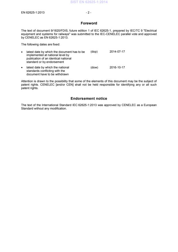 SIST EN 62625-1:2014 SIST EN 62625-1:2014 - BARVE - Page 4 preview
