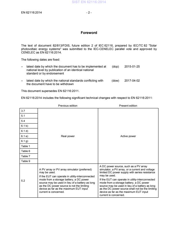 EN 62116:2014 EN 62116:2014 - Page 4 preview