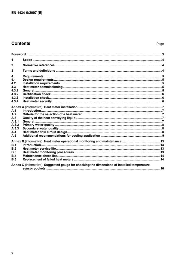 EN 1434-6:2007 EN 1434-6:2007 - Page 4 preview