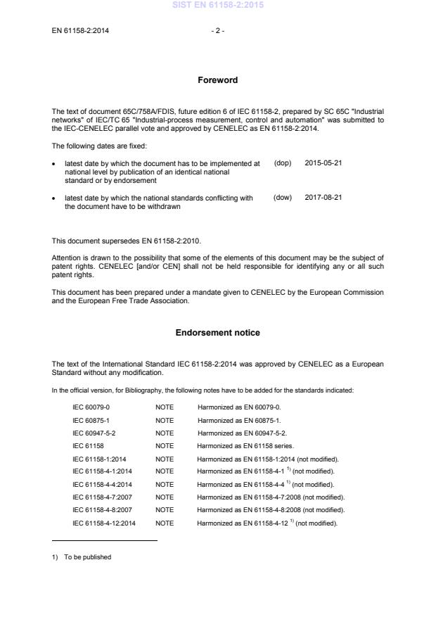 EN 61158-2:2014 EN 61158-2:2015 - BARVE - Page 4 preview