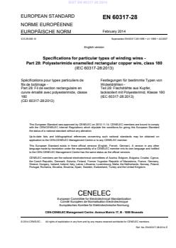 EN 60317-28:2014 - Page 3 preview
