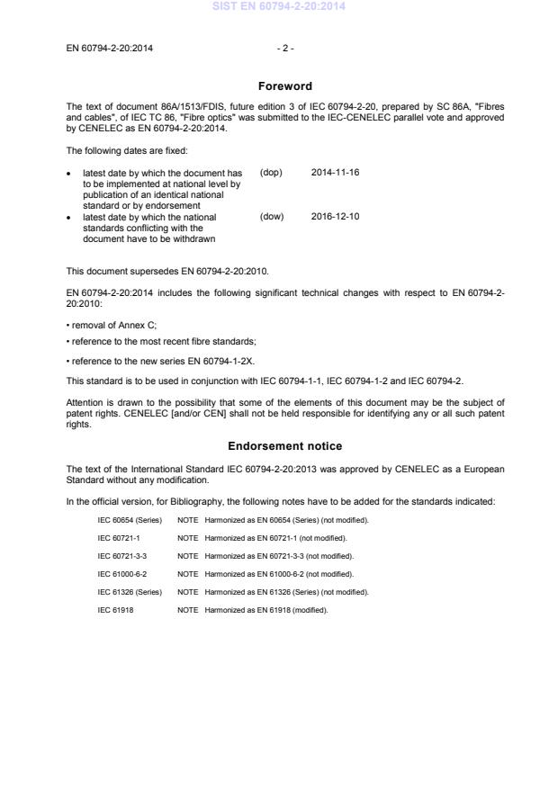 EN 60794-2-20:2014 EN 60794-2-20:2014 - BARVE - Page 4 preview