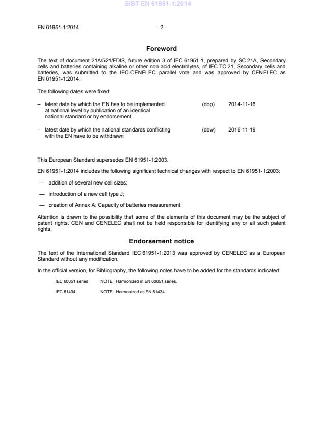 EN 61951-1:2014 EN 61951-1:2014 - Page 4 preview