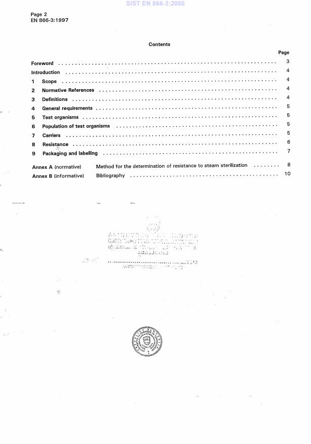 EN 866-3:1997 EN 866-3:2000 - Page 4 preview